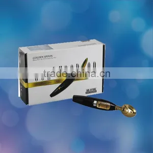 Golden Spoon Galvanic Vibrating Facial Massager for Wrinkle Removal and Skin Whitening thumbnail-1