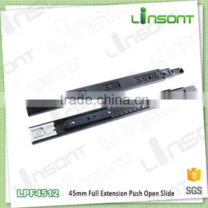 Hardware Supplies 45mm Full Extension Push Open Drawer Hardware Slide Drawer thumbnail-1