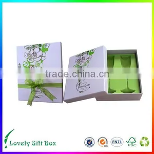 Hot Sale Custom Printing Beverage Box With Ribbon thumbnail-1