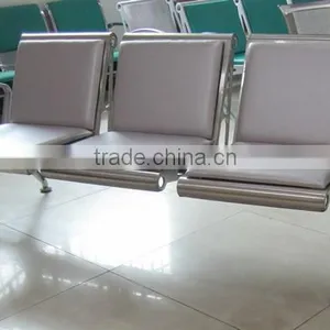 4 Seats Stainless Steel Metal Waiting Room Chairs thumbnail-6