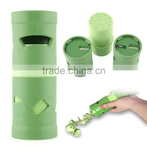 New Multi-function Vegetable Veggie Fruit Spiral Twiste Slicer Cutter Grater Kitchen thumbnail-1