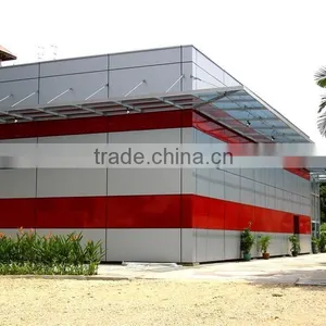 Exterior Wall Decoration Material Golden Mirror Aluminium Composite Panel thumbnail-2