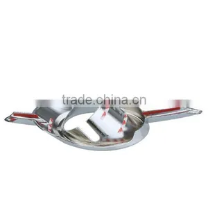 2Pcs L/R ABS Chrome Front Fog Lamp Cover thumbnail-4