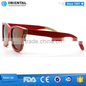 Hot Product Cheapest Price Bamboo and Wood Sunglasses Italian Brand Sunglasses thumbnail-1