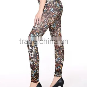 Colorful Design Beautiful Pattern Hot Wholesale Women Fitness Sexy Leggings Tights thumbnail-2