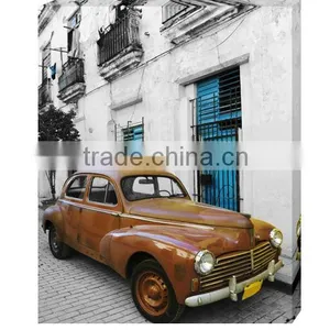 High Quality House and Car Canvas Wallpaper thumbnail-1