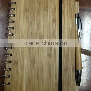Eco Recycled Paper Notebook With Pen thumbnail-1