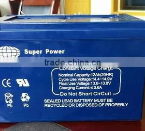 6DZM-12 12V12AH SPECIAL SCOOTER BATTERY thumbnail-1