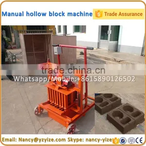 Mini Hollow Brick Block Making Machine / Concrete Cement Brick Maker Machines thumbnail-4