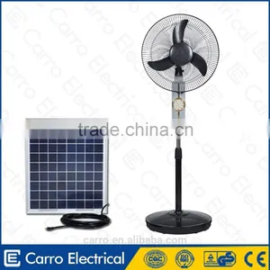 Carro Electrical 16inch 12v 15w Solar Powered Electric Fan DC-12V16K thumbnail-1