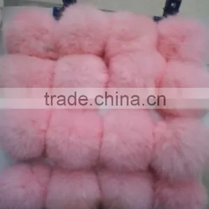 Factory Price Rabbit Fur Poms for Keychain thumbnail-1