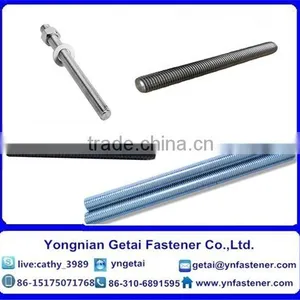 All Full Threaded Rods Electro Galvanized Hot Dip Galvanized Threaded Rods Stainless Steel Threaded Rods thumbnail-1