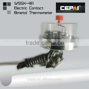 WSSX-481 Bimetal Thermometer With Electric-contact thumbnail-1
