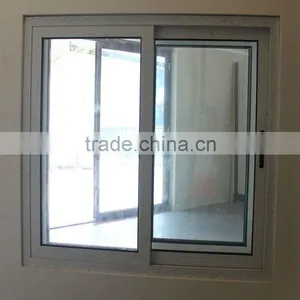Waterproof Double Glazed Auminum Sliding Window thumbnail-1