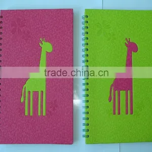 Die Cut Cover Paper Notebook/2016 Promotional Notepad thumbnail-3