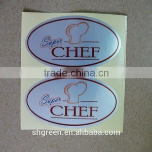 Hot Stamping Gold Logo Paper Sticker thumbnail-3