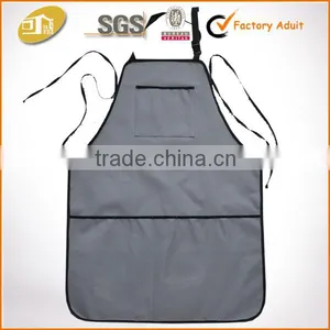 600D Polyester With PU Long Butcher Apron thumbnail-1