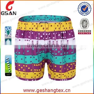 Grid Pattern Printing Popular Running Shorts thumbnail-3