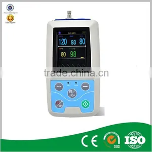 Color Big LCD Ambulatory Blood Pressure Monitor +SPO2 ABPM3-Shelly thumbnail-1
