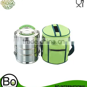 Stainless Steel Colour Lunch Box 160x102x55 mm thumbnail-1