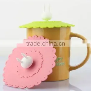 Custom Silicone Cup Lid for Coffee and Tea Cup thumbnail-1