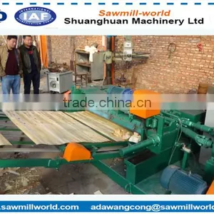 Wood Log Veneer Peeling Machine Plywood Veneer Peeling Making Machine thumbnail-1