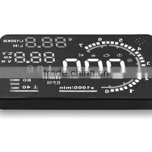A8 Car HUD System OBD2 Speed Display Car Security Device thumbnail-2