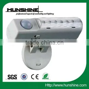 Black Motion Sensor Ceiling Light With Super Bright 6led thumbnail-1