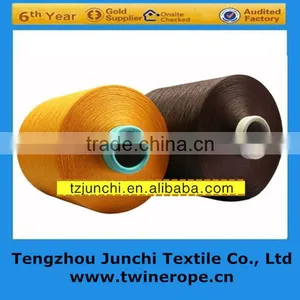 Manufactured High Quality Polyester Twisted Yarn for Webbing thumbnail-1