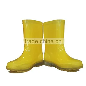 Colorful Transparent PVC Rain Boots For Kids thumbnail-6