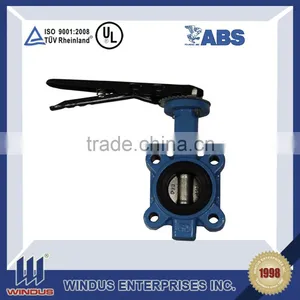 DN3450 PN104 WCA Butterfly Valve thumbnail-1