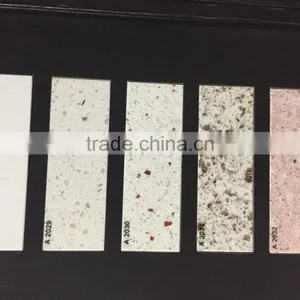 Beige Color Artificial Quartz Stone Slabs Used for Countertops thumbnail-3