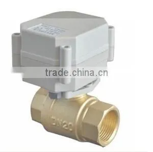 2 Way 1/2'' Inches Motorized Electric Actuator Ball Valve thumbnail-2