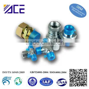 Carbon Steel CNC Machining Fittings With Zinc Plating thumbnail-1