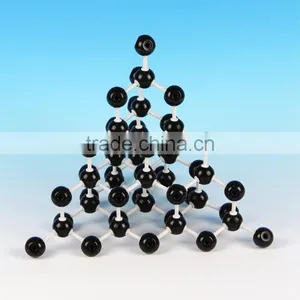 University Chemistry Atom Molecular Model Kit Five Lever Covalent Crystal Model Diamond thumbnail-1
