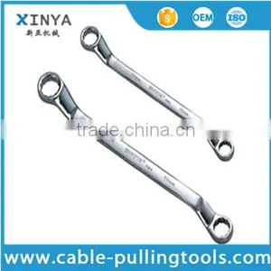 Double Offset Ring Steel Spanner Wrench thumbnail-1