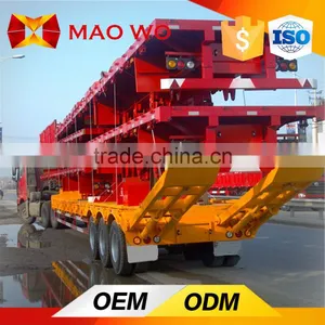 2017 China Trailers 3 Axle Lowbed Trailer for Sale thumbnail-1