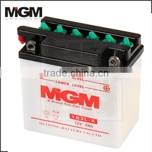 Motorcycle Battery YB3L-A,gel Motorcycle Battery 12V thumbnail-1