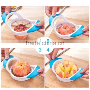 New Style Stainless Steel Apple Corer Slicer Cutter thumbnail-3
