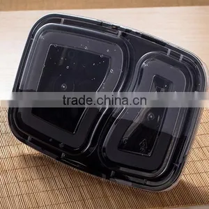 2 Compartment Meal Prep Containers, Reusable, Dishwashable, Microwavable Food Containers With Lids, OEM Packaging thumbnail-4