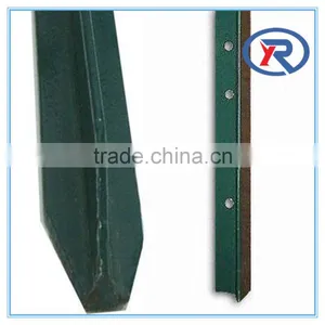 American Steel Studded T Post / Galvanized / Green Paint T Post thumbnail-3