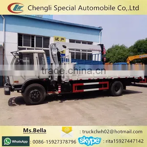 Price of DONGFENG 8 Ton Self Loader Crane Lorry thumbnail-1