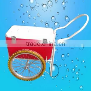 Hot Sale Small Blue and Red Popsicle Ice Cream Cart thumbnail-1