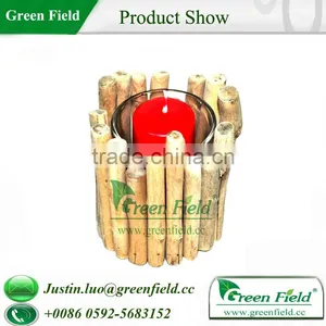 Recycled Wooden Candle Holders thumbnail-1