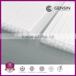 Lixin 10-year Warranty Clear Plug-pattern Polycarbonate Sheet UV Resistant 500mm thumbnail-3