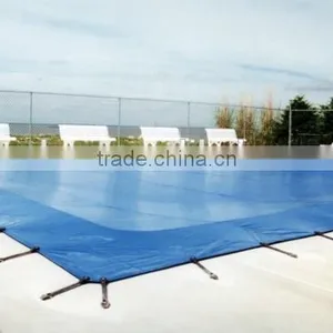 UV Resistant Waterproof Pvc Strength Swimming Pool Cover With Roller thumbnail-1