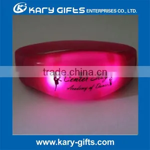 Event Party Used Voice Control LED Bracelet Flashing LED Wristband thumbnail-1