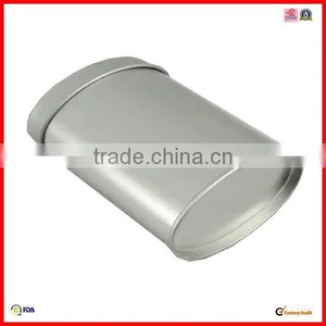 Airtight Custom Printing Oval Coffee Tin Can thumbnail-3