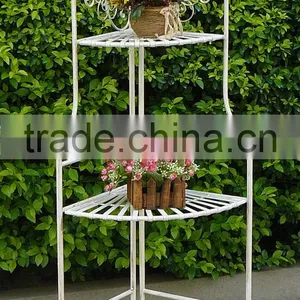 Classical Vintage Decorative Wooden 3-Tires Corner Shelf thumbnail-5