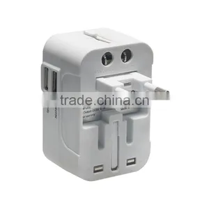 Factory Price USB Universal Portable Travel Plug Unique Travel Plug Superb Quality AC 250V Customized With Double USB Port thumbnail-4